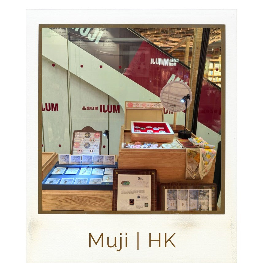 LamsOpal Jewellery Pop Up in Muji, Hong Kong