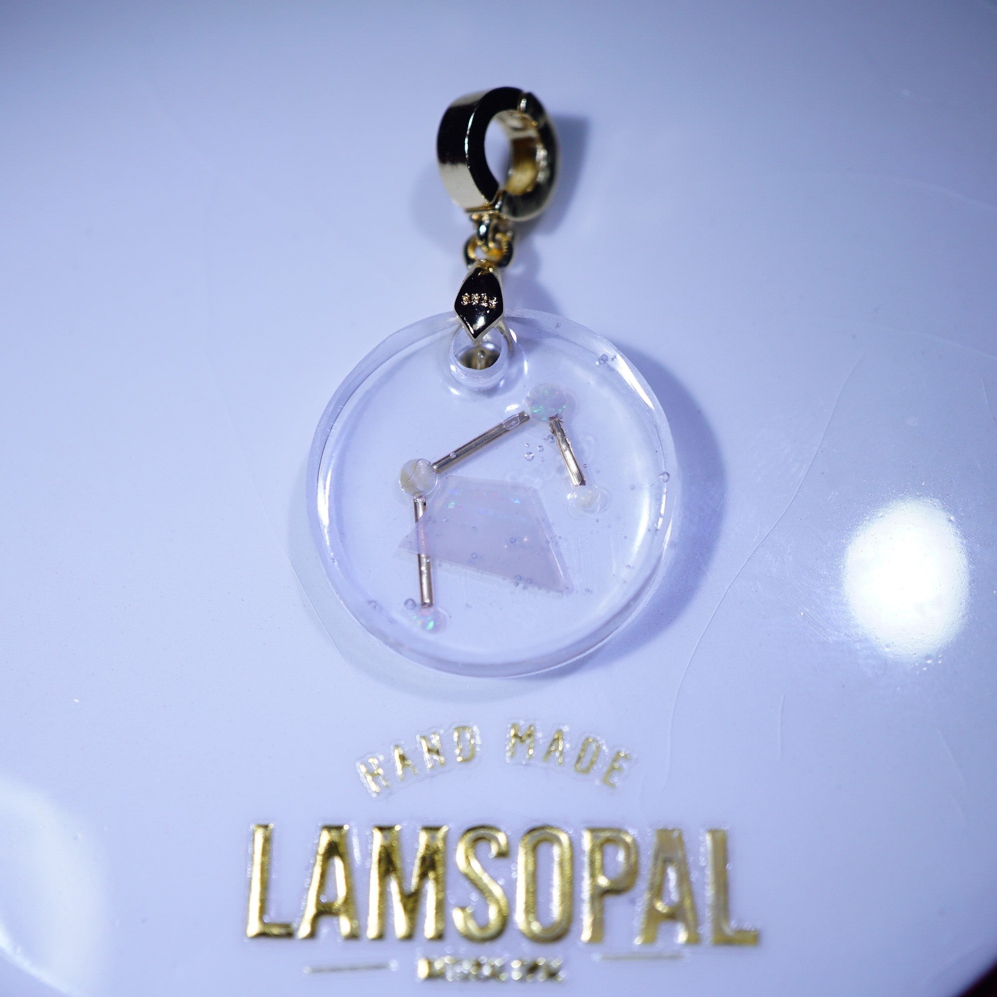 LamsOpal Jewellery-Astronomy Collection-Libra on white background