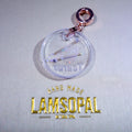 Rose Plated Sterling Silver Taurus Sign Opal Pendant 