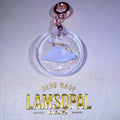 LamsOpal Jewellery Astronomy Collection Opal Virgo Pendant on Gold Background