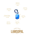 Oval Crystal Opal Sterling Silver Pendant,&nbsp; Mined from Coober Pedy, Australia