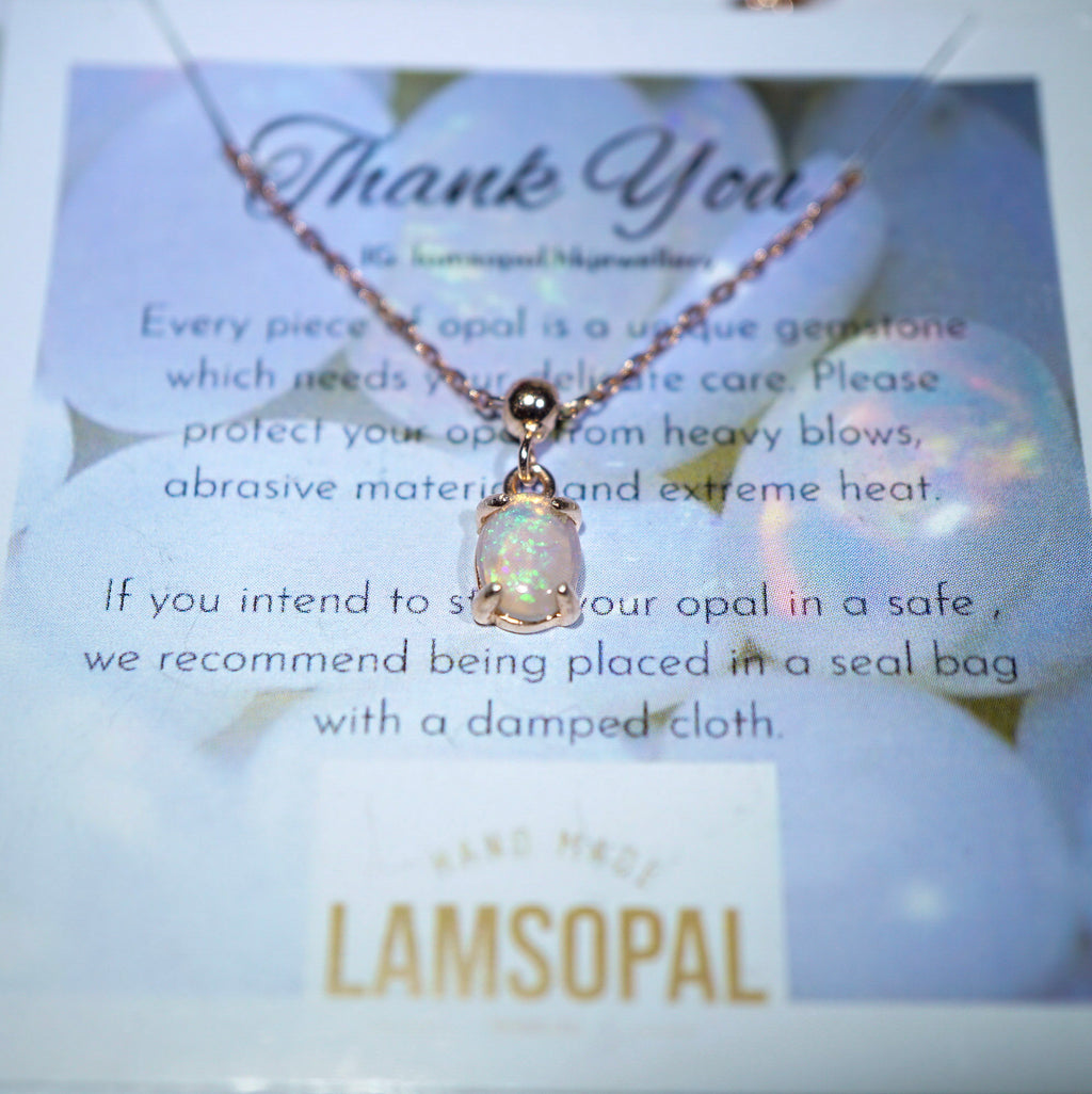 Rose Gold Crystal Opal Bracelet, Mined from Coober Pedy, Australia
