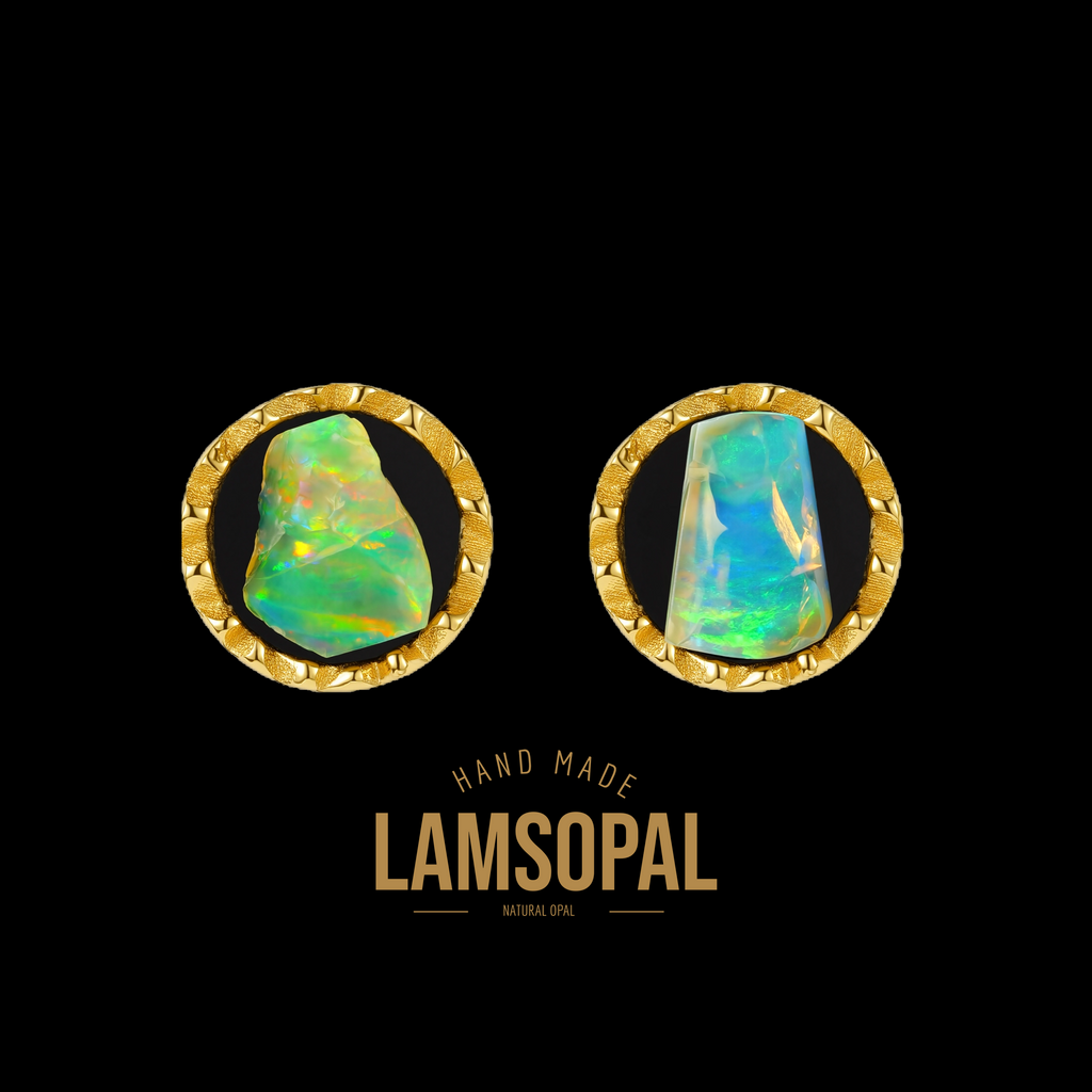 Unique Opal Earrings